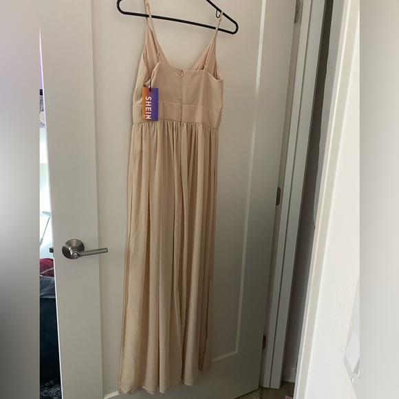 ☀️ 3/$30 SHEIN SXY Split Thigh Maxi Cami Dress NWT - Picture 4 of 9